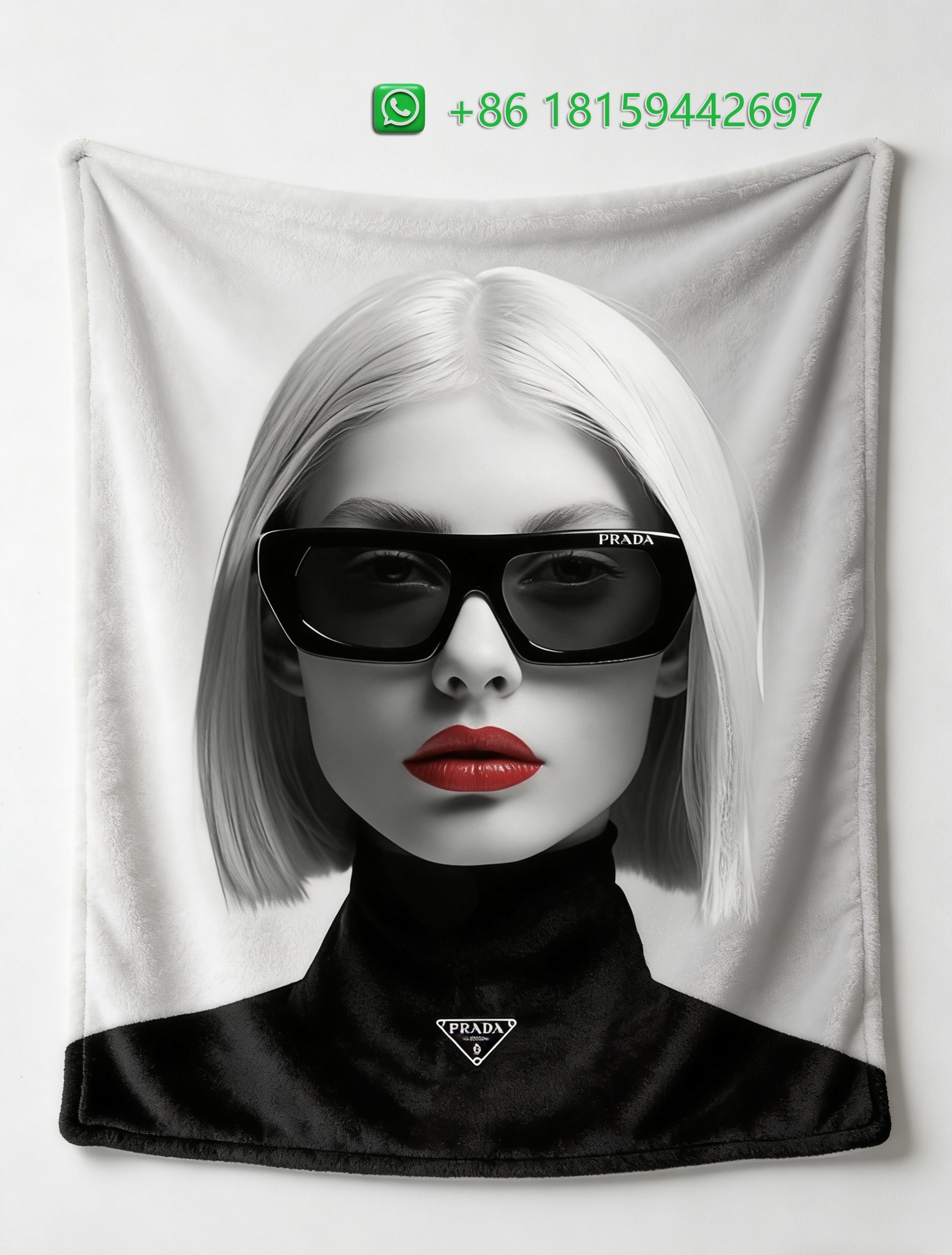 Prada Throw Blankets